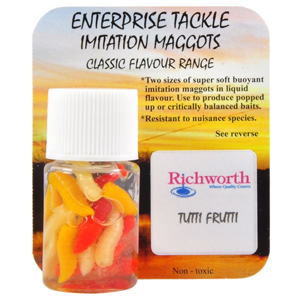 Кукурудза силіконова EnterPrise в дипі - Штучна - Tutti Frutti-Richworth, Maggots - Mixed Red, White, Bronze