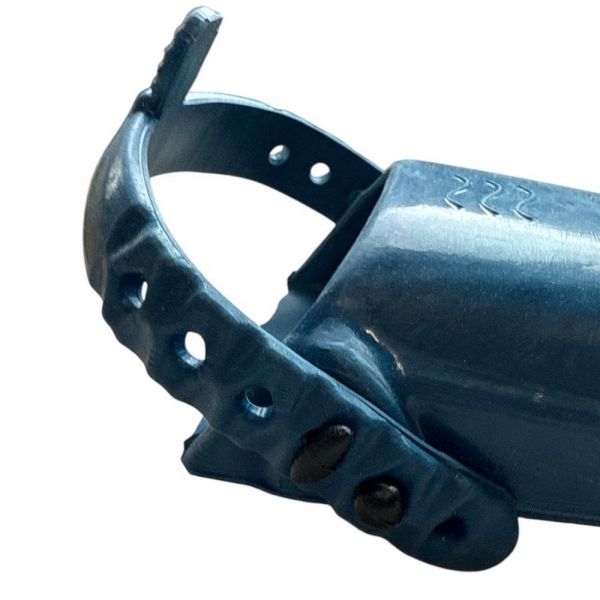 Ласти дитячі для басейну з відкритою п'ятою - Розмір 16,5-22,5 (100-140 мм) - Блакитні