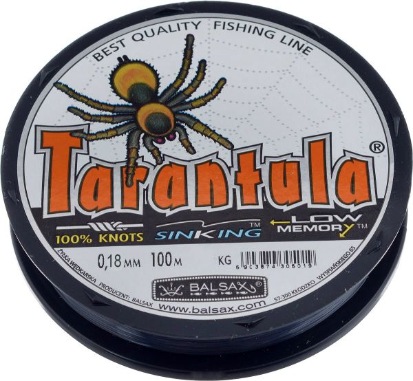 Жилка Balsax Tarantula - Dark Grey (Темно сірий) - 100 м x 10 шт (1000 м)