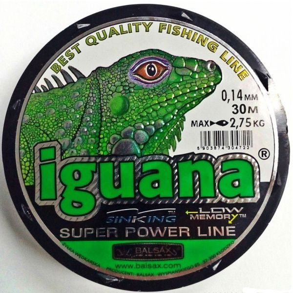 Жилка Balsax Tube Iguana - Light Green (Світло зелений) - 30 м