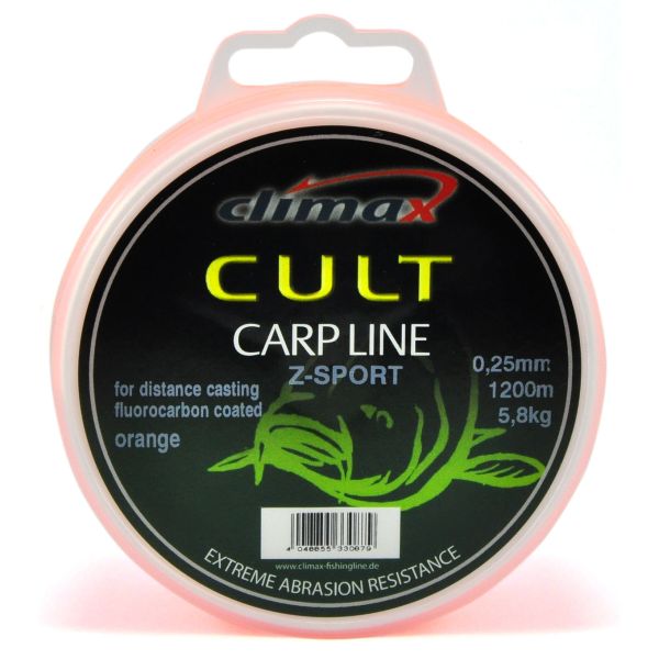 Леска Climax CULT Carp Line Z-Sport - Orange (Оранжевый)