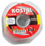 Жилка для зимової риболовлі Kostal (Zebco) - Прозорий – 30 м - 5 шт./уп