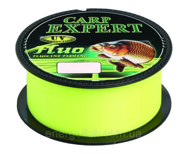 Жилка Energofish Carp Expert UV Fluo – Yellow (Жовтий) – 1000 м