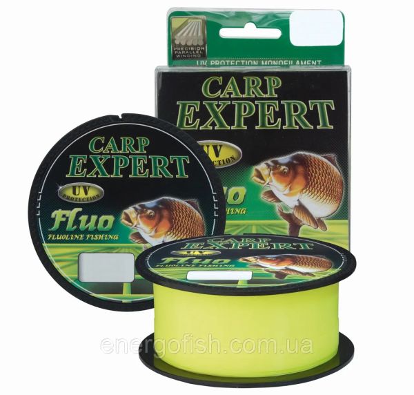 Жилка Energofish Carp Expert UV Fluo – Yellow (Жовтий) – 1000 м