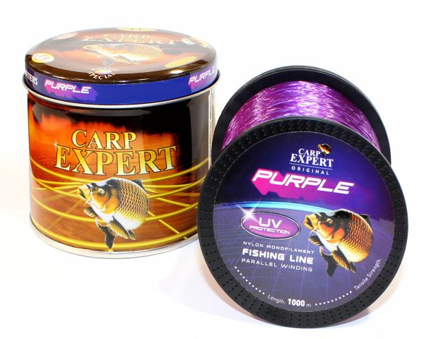 Леска Energofish Carp Expert UV - Purple (Пурпурный) - 1000 м