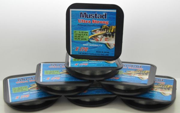 Леска Mustad Ultra Strong - Прозрачный - 30 м