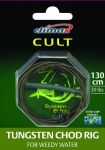 Лідкор Climax CULT Tungsten Chod Rig - Оснащення вольфрамове - 130 см - Вольфрам - 30lb - Dark Olive