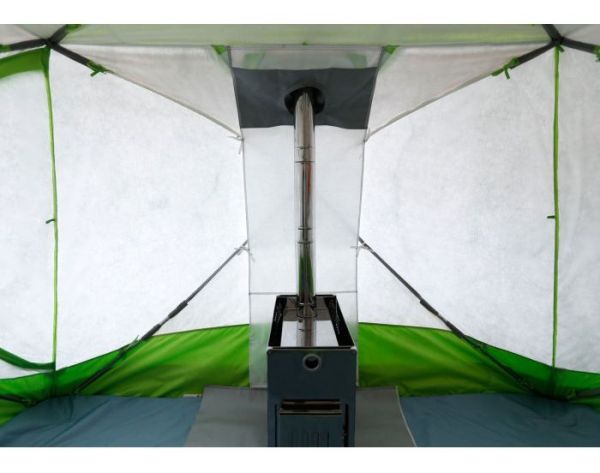 Намет зимовий Лотос Куб 3 Компакт Термо - 3-місний - 210x210x180 - Зелений