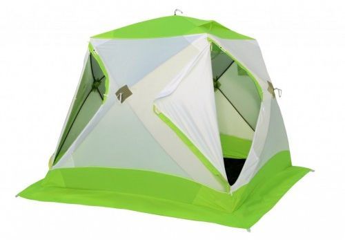 Намет зимовий Лотос Куб Класик С9 - Помаранчевий (дуга - склопластикова арматура)