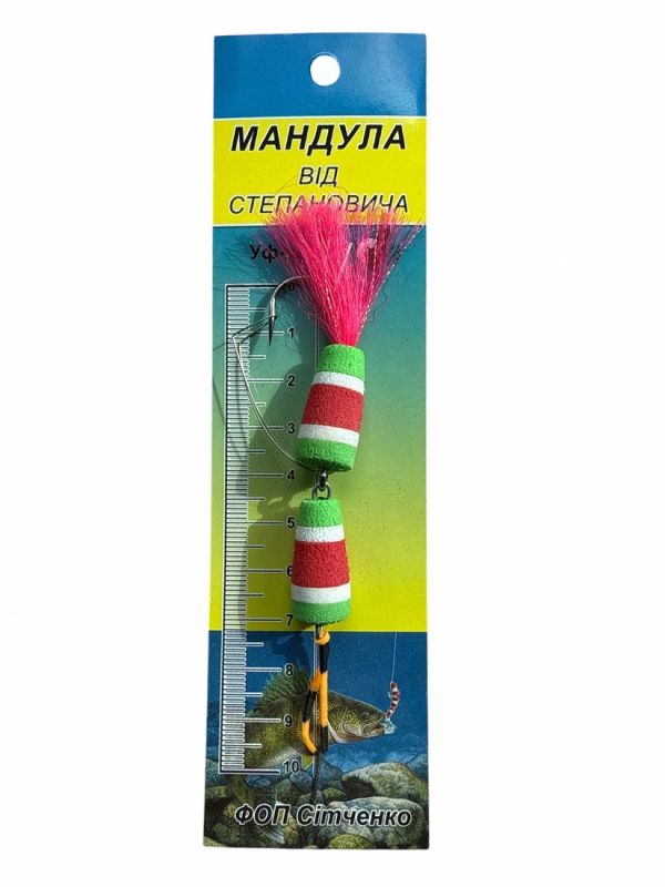 Мандула від Степановича 2 сегменти - "Незачіпляйка" - 3,54" (90 мм) - 001