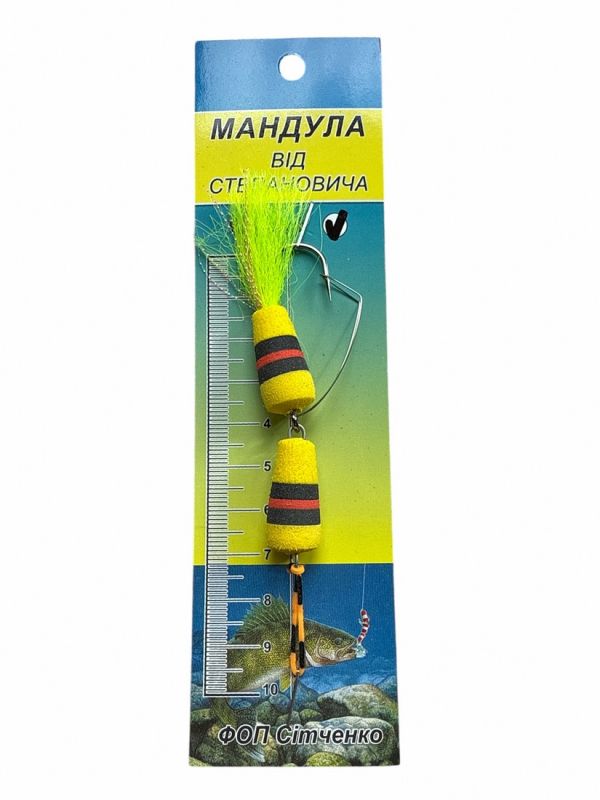 Мандула від Степановича 2 сегменти - "Незачіпляйка" - 3,54" (90 мм) - 003