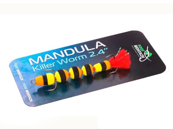 Мандула Killer Worm 5 сегментів 2,4" 60 мм - Мікро - ПрофМонтаж - #905