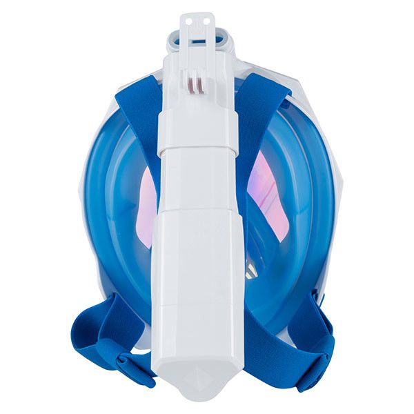 Маска для плавания - Полнолицевая - Зеркальная - M2068/LG11 - Размер L/XL - Синий