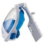 Маска для плавання - Повнолицьова - M2068/L4 - Розмір L/XL - Синій