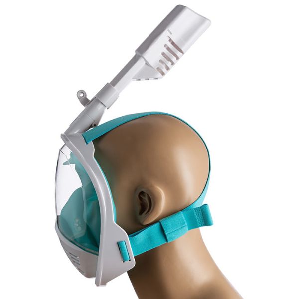 Маска для плавання - Повнолицева - M2068/S2 - Розмір S/M - Зелений