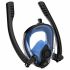 Маска для плавания - Полнолицевая - На 2 трубки - Синяя