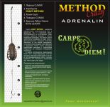 Кормушка Carpe Diem - Method Crazy Adrenaline - Оснащенная
