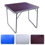 Стіл розкладний туристичний 70x50x60 см - Stenson - Коричневий - MH-3089M