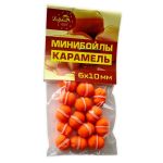 Мінібойли Dolphin - З гумкою - Тонучі - 6x10 мм - 14 шт/уп - Карамель