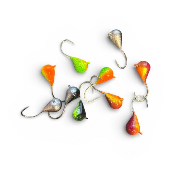 Мормишка Крапля ручна робота Асорті - Owner №10 (50458) - 10 шт/уп