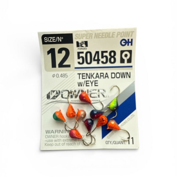 Мормишка Крапля ручна робота Асорті - Owner №12 (50458) - 10 шт/уп