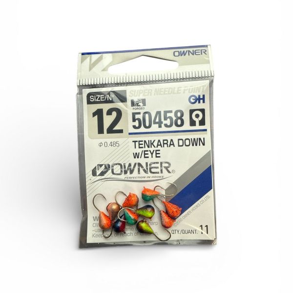 Мормишка Крапля ручна робота Асорті - Owner №12 (50458) - 10 шт/уп