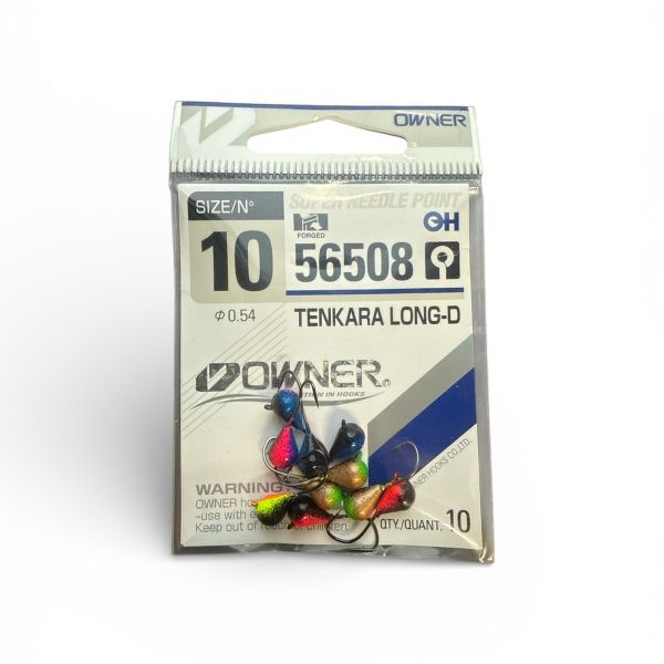 Мормишка Крапля ручна робота Асорті - Owner №10 (56508) - 10 шт/уп