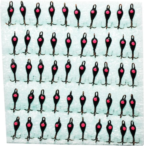 Мормишка АІР - Чортик Паяний - Червоний-50 шт./уп