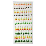 Мормишка Кобра - Wolfram аналог - Фарбована - 100 шт./уп