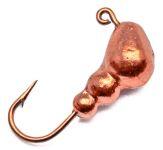 Мормишка Ladoga Мураха з вушком - 0.9 г - Мідь - 10 шт./уп