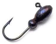 Мормишка Ladoga Жук з вушком - 0,6 г - Темний нікель - 10 шт./уп