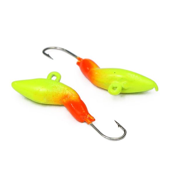 Мормышка Малёк Golden Fish 2000192 - 1,92 г - 23 мм - Желто-Красный