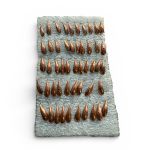 Мормишка Уралка паяна - Мідь - 50 шт/уп