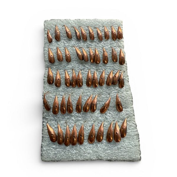 Мормишка Уралка паяна - Мідь - 50 шт/уп