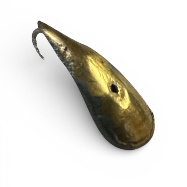 Мормишка Уралка паяна - Золото - 25 шт/уп