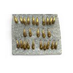 Мормишка Уралка паяна - Золото - 25 шт/уп