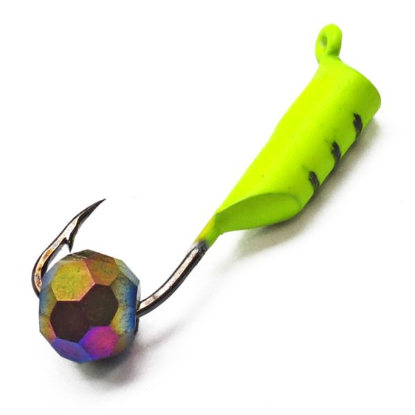 Мормишка Вольфрамова Володимирська "Гвоздик з кулькою хамелеон" - 2 мм - 0,4 г - Арт.566
