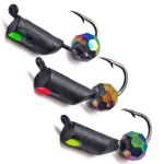 Мормишка Вольфрамова Володимирська "Гвоздик з гранчастою кулькою хамелеон" - 2.5 мм - 0.6 г - Арт.574