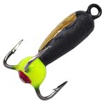 Мормишка Вольфрамова Володимирська "Чортик трійник зі стразами" м/к - 3 мм - 0,65 г - Арт.62