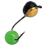 Мормишка Вольфрамова Володимирська "Дробинка з кулькою котяче око" з/к - 4 мм - 0,8 г - Арт.194