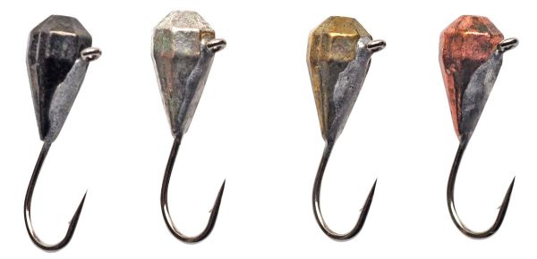 Мормишка Вольфрамова Володимирська "Крапля гранована з петелькою" - 3,5 мм - 0,84 г - Арт. 559