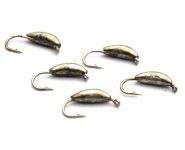 Мормишка Вольфрам Долька Часнику - Темне срібло - 10 шт./уп