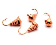 Мормишка Вольфрам Крапля Гранена - Мідь - 10 шт./уп