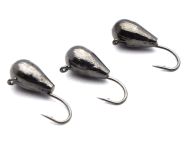 Мормишка Вольфрам Крапля - Нікель - 10 шт./уп