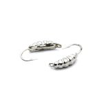 Мормишка Вольфрам Личинка - Темне срібло