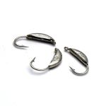 Мормишка Вольфрамова Банан G11- Темне срібло - 10 шт./уп