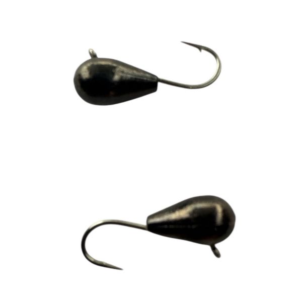 Мормишка Вольфрамова Hayabusa Крапля - З вушком - Чорний нікель