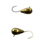 Мормишка Вольфрамова Hayabusa Крапля - З вушком - Золото