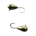 Мормишка Вольфрамова Hayabusa Крапля - З вушком - Срібло