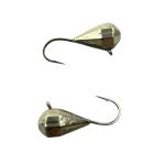 Мормишка Вольфрамова Hayabusa Крапля - Гранена - Срібло